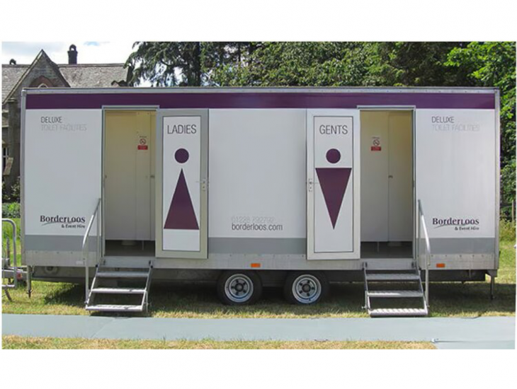 De-Luxe Toilet Trailers from BorderLoos